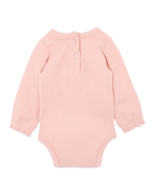 Bébé by Minihaha Emmy Ls Bodysuit in PINK