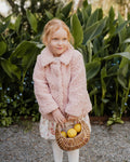 Bébé by Minihaha Emmy Sherpa Jacket 3-7 Yrs in PINK