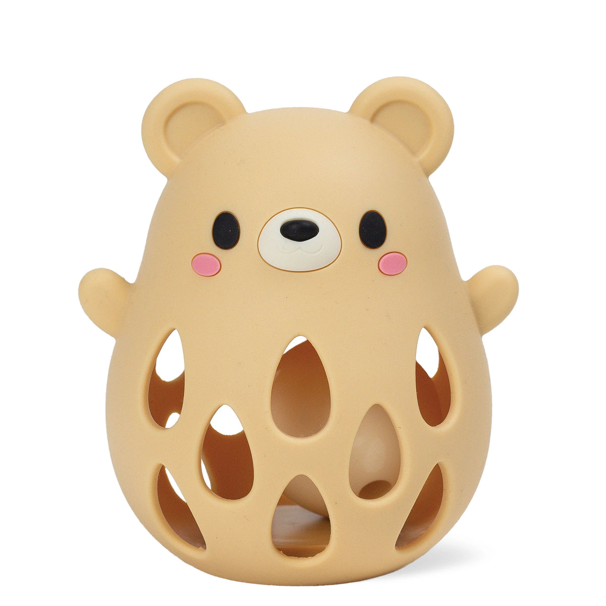 Tiger Tribe Silicone Rattle - Bear in Single