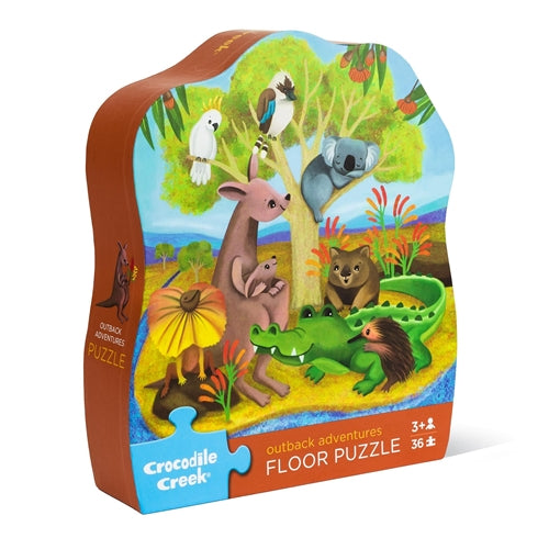 Crocodile Creek - Classic Floor Puzzle 36pc - Outback Adventures