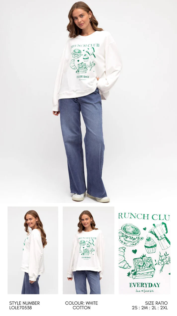 Label of Love - Brunch Club Sweater