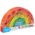 Crocodile Creek - Rainbow Puzzle 100pc - Animals