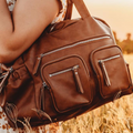 OIOI - Carry All - Tan Faux Leather