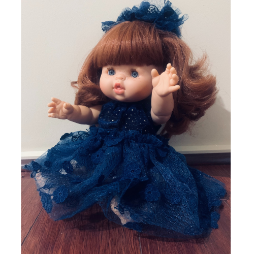 Paola Reina - Tutu Dress with Headband (Blue)