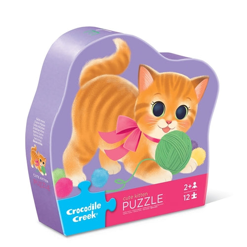 Crocodile Creek - Mini Puzzle - Cute Kitten