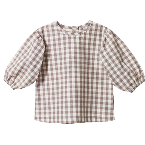 Nature Baby - Elodie Blouse - Cub Check (NBW25)