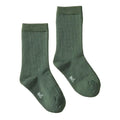 Nature Baby - Organic Wool Rib Socks - Nettle