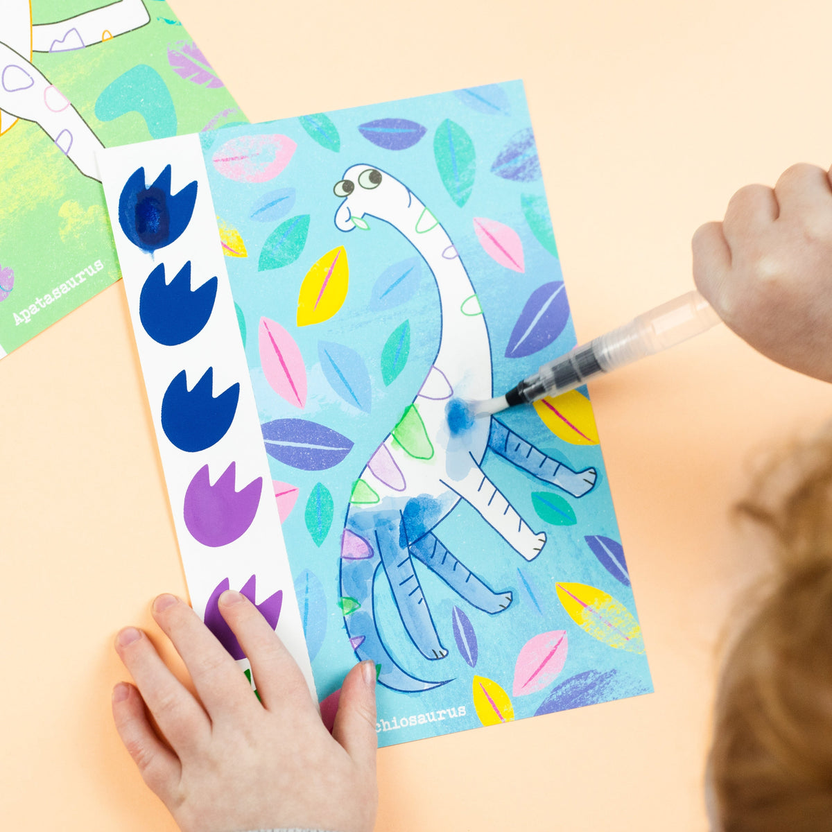 Tiger Tribe Paint a Picture Set - Dinosaurs in Single