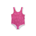 Grown Ribbed Posy Swim Suit - Berry in Single