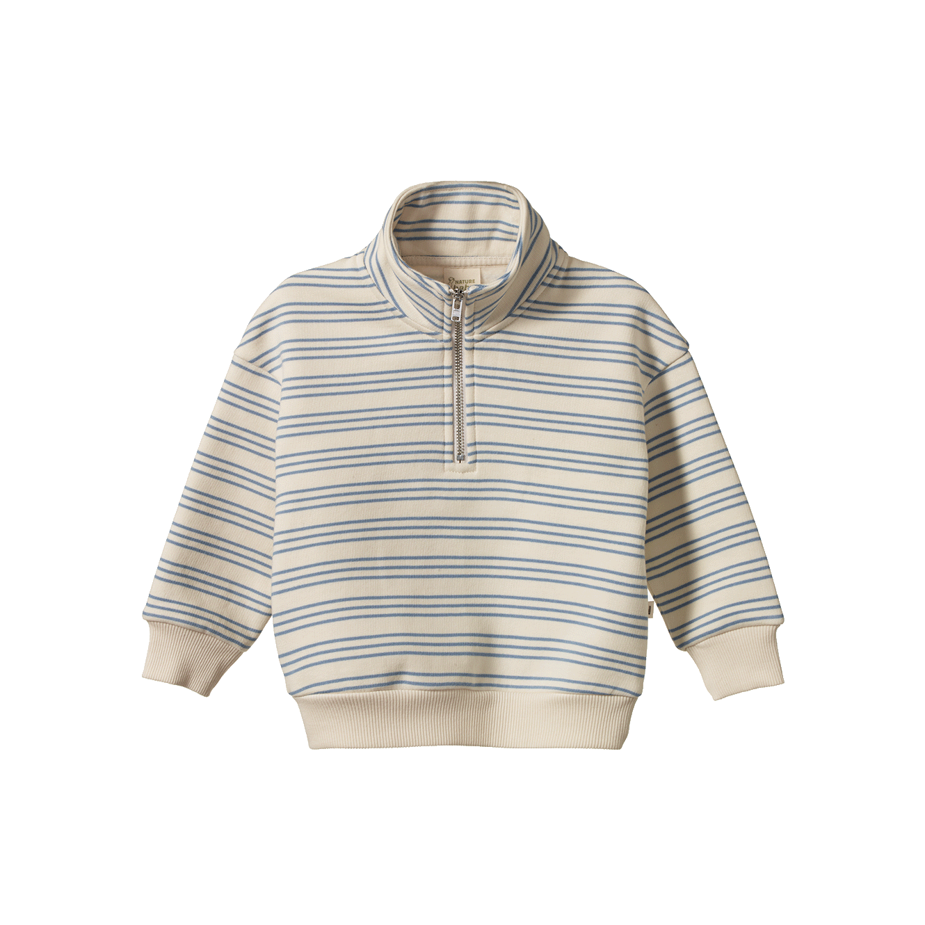 Nature Baby Camper Sweater in Stripe Trio