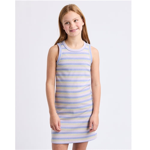 Eve Girl - Callie Rib Tank Dress - Purple