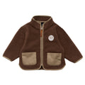 Crywolf Baby Sherpa Jacket Pinecone in Pinecone