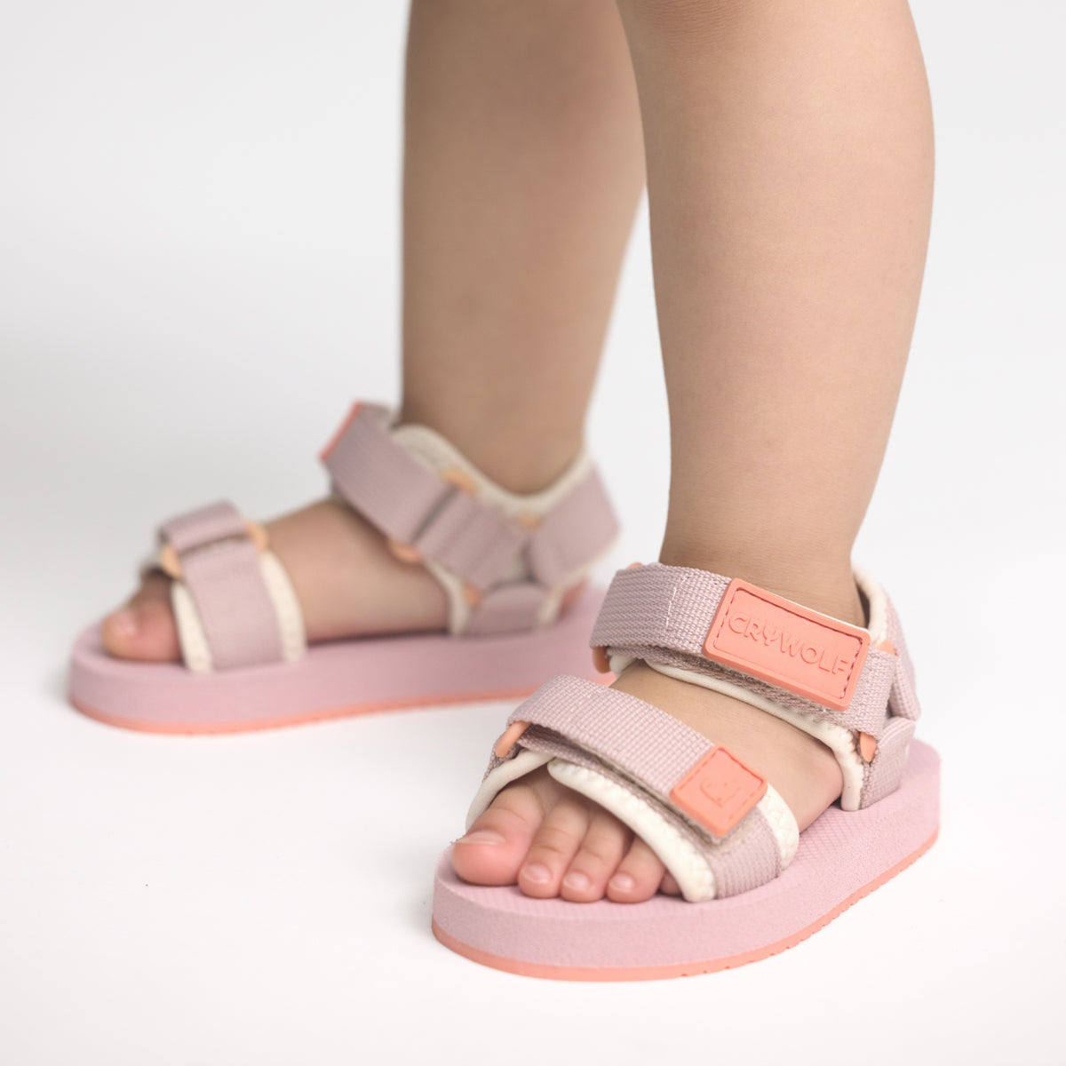 Crywolf Beach Sandal Blush Pop in Blush Pop