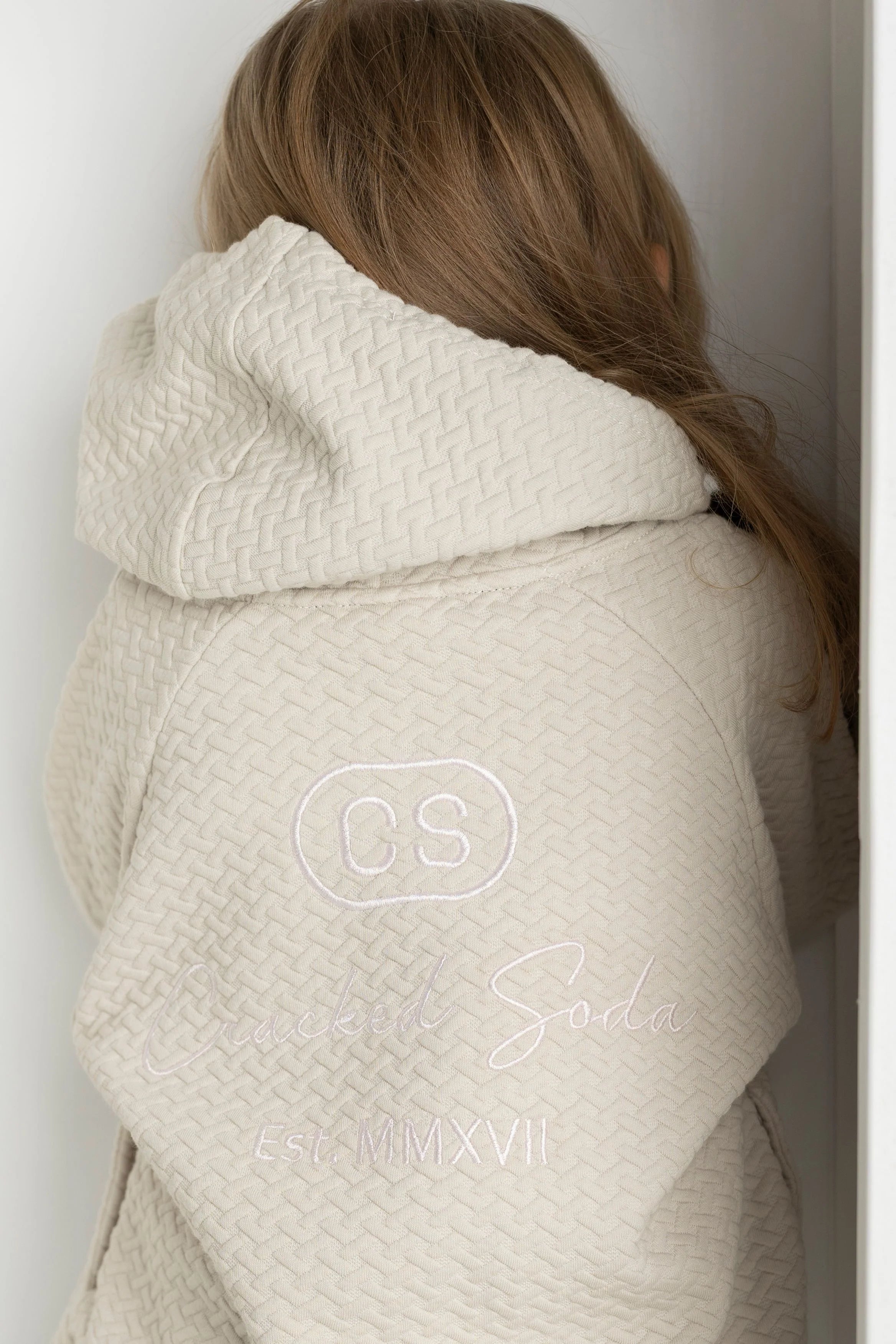 Cracked Soda - Bella Zip Textured Jacket