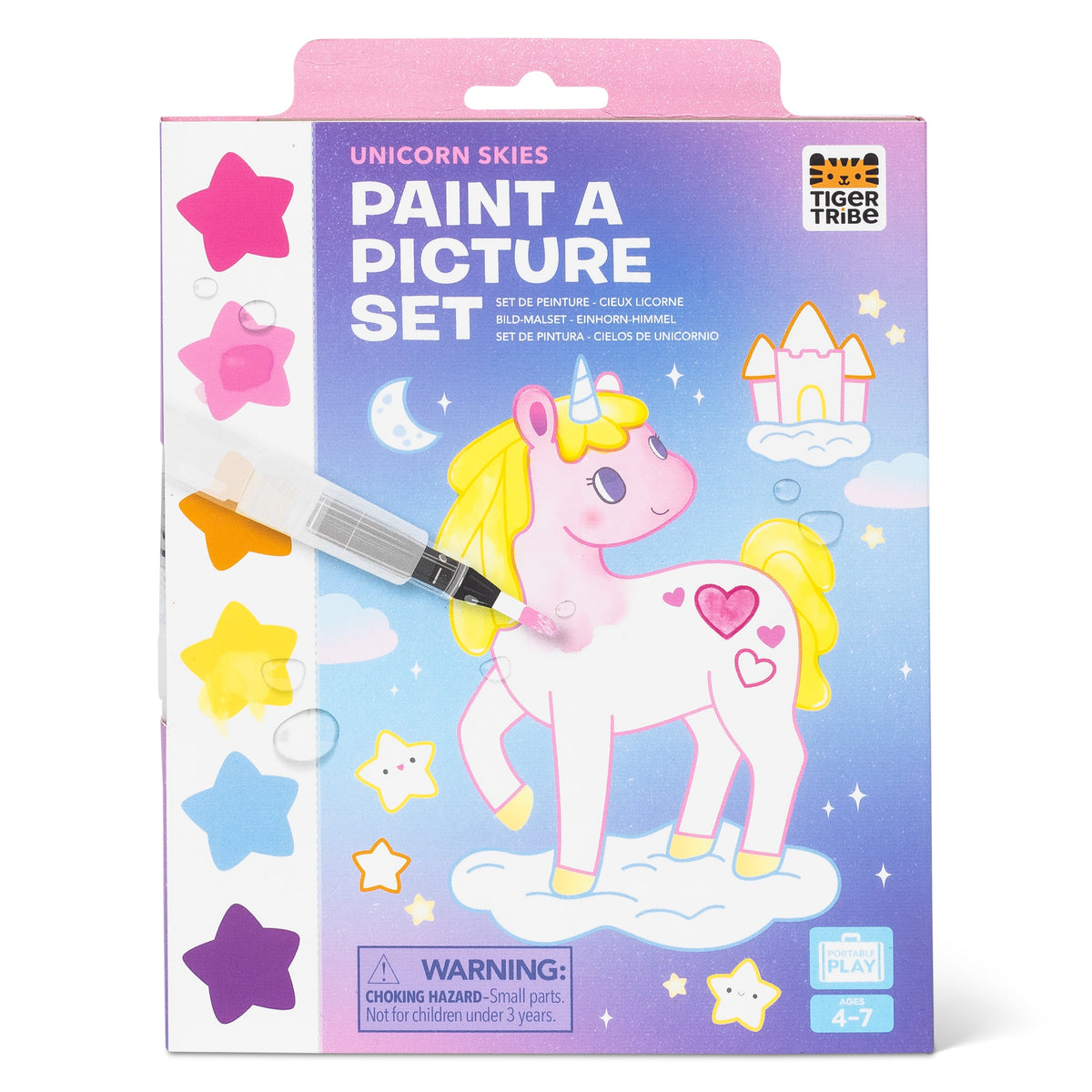 Tiger Tribe Paint a Picture Set - Unicorn Skies in Single
