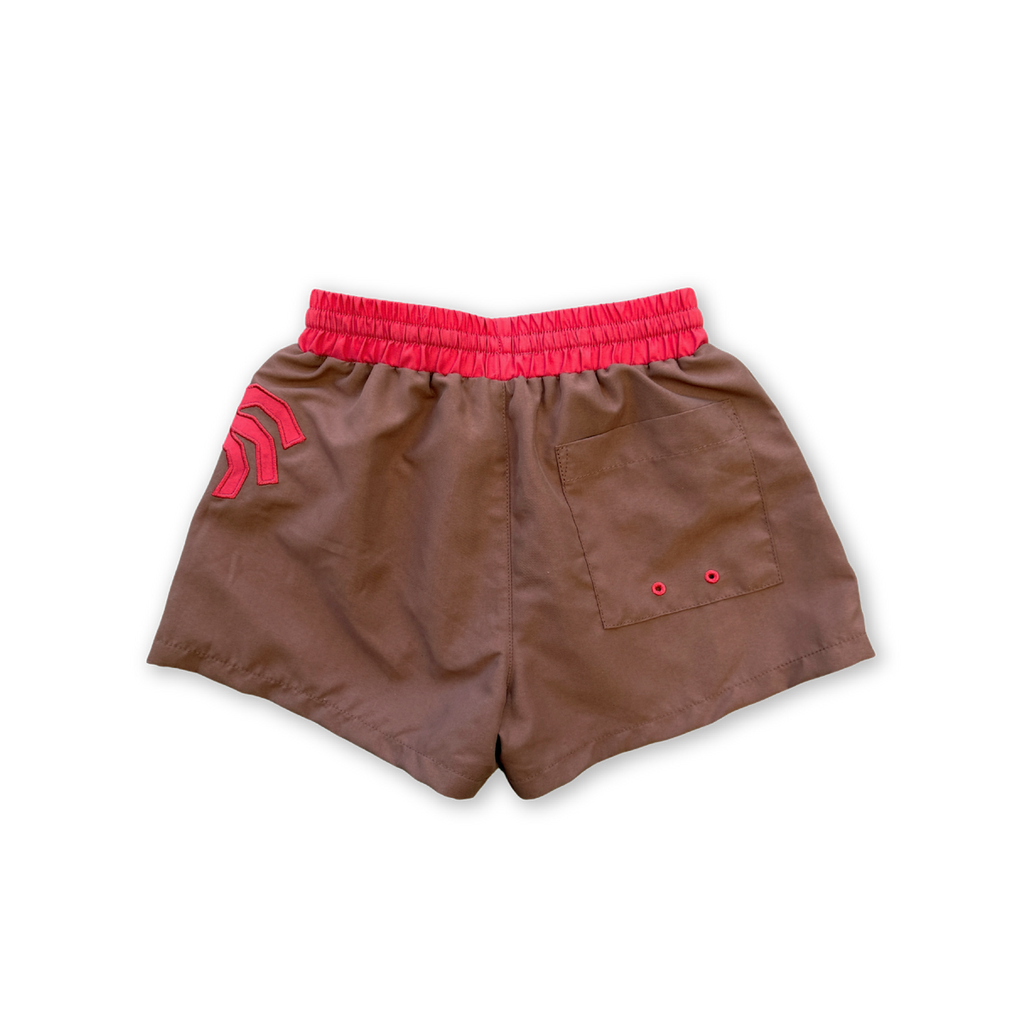 Grown Palm Tree Swim Shorts - Teddy in Single