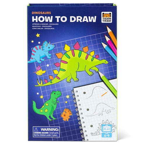 Tiger Tribe - How to Draw - Dinosaurs