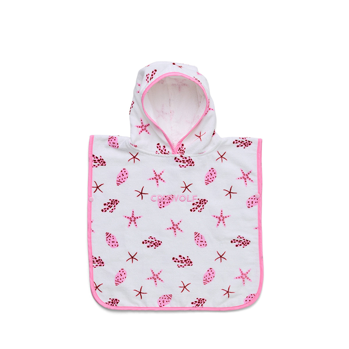 Crywolf BABY HOODED TOWEL Little Shell in Single