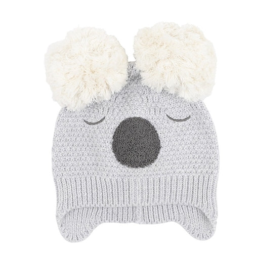 Bebe - Bailey Koala Pom Pom Beanie (BW25)