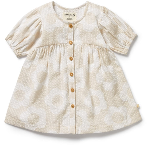 Wilson & Frenchy - Daisy Bloom Organic Button Dress (WFS25)