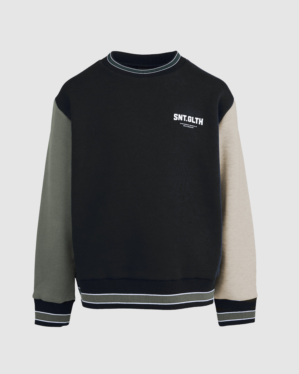 St Goliath Boys Casper Crew (Size 8-16) in BLACK