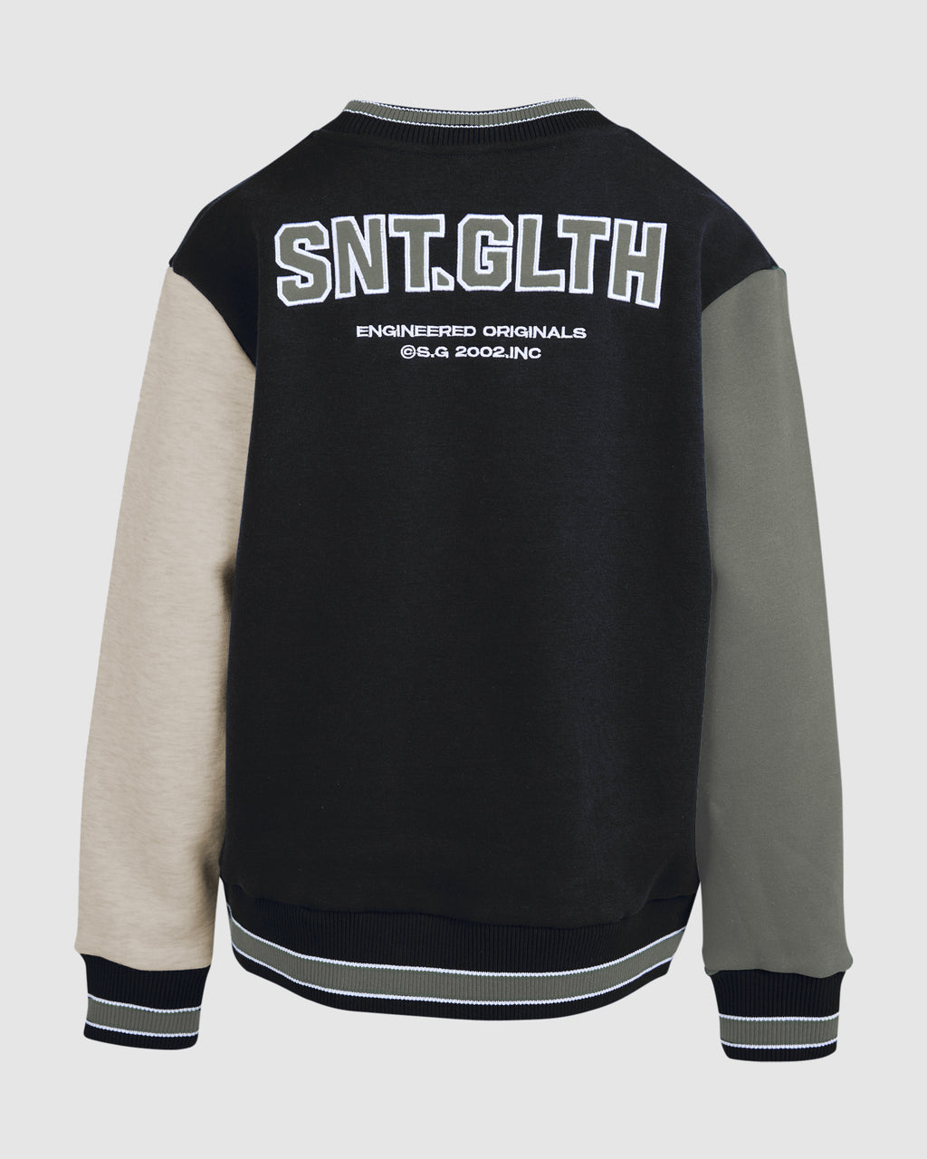 St Goliath Boys Casper Crew (Size 8-16) in BLACK