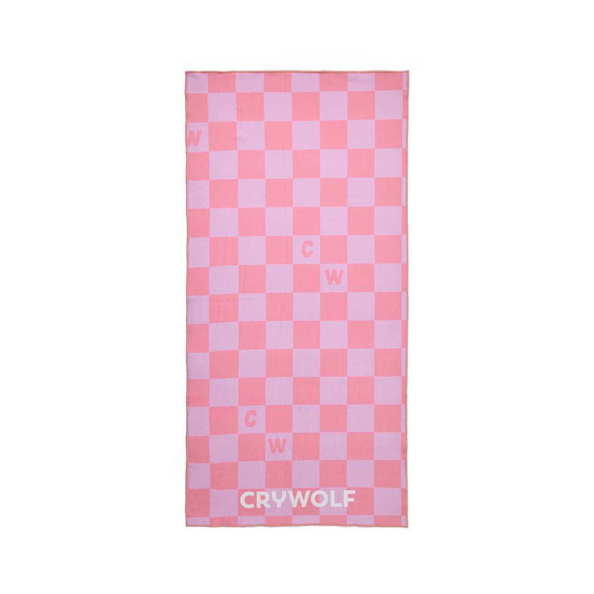 Crywolf RAPID DRY TOWEL Flamingo Check in Single