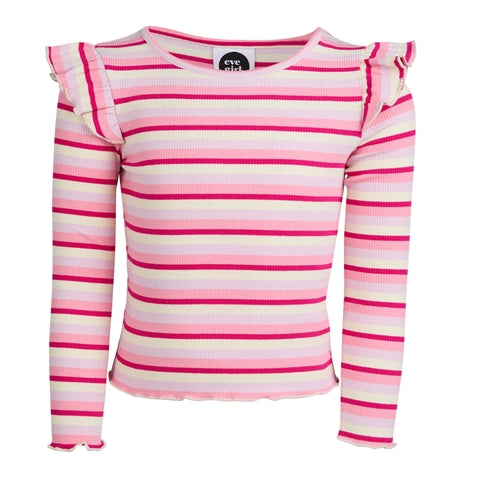 Eve Girl - Annie Frill LSLV Rib Tee (3-7)