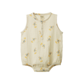 Nature Baby CEDAR SUIT MUSLIN in Fish Fable Print