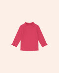 Huxbaby Cherry Rib Skivvy in CHERRY