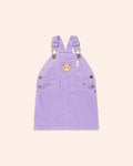 Huxbaby Classic Cord Pinafore in VIOLET