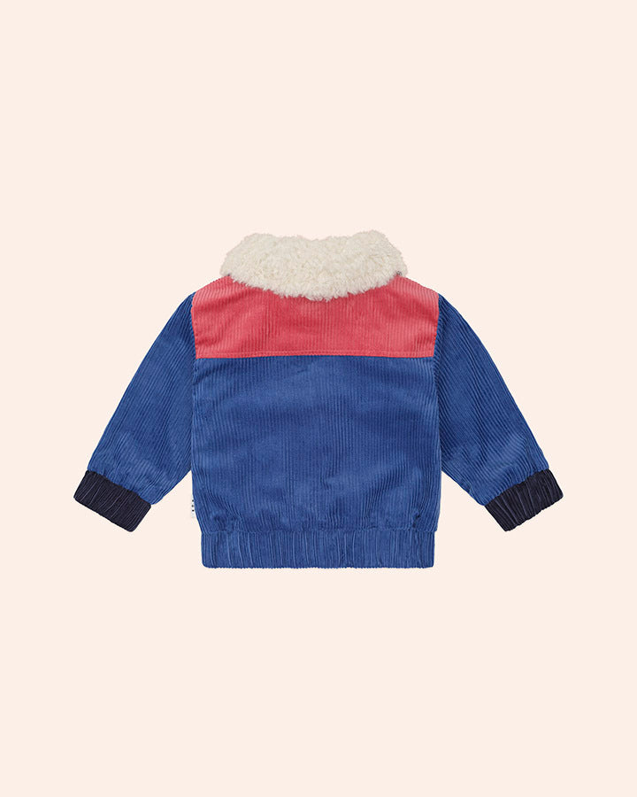Huxbaby Colour Block Cord Jacket in MULTI