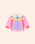 Huxbaby Colour Block Cord Jacket in MULTI
