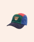 Huxbaby Colour Block Cord Panel Cap in MULTI