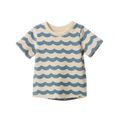 Nature Baby RIVER TEE TERRY in Waves Print