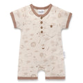 Aster & Oak - Safari Adventure Henley Romper
