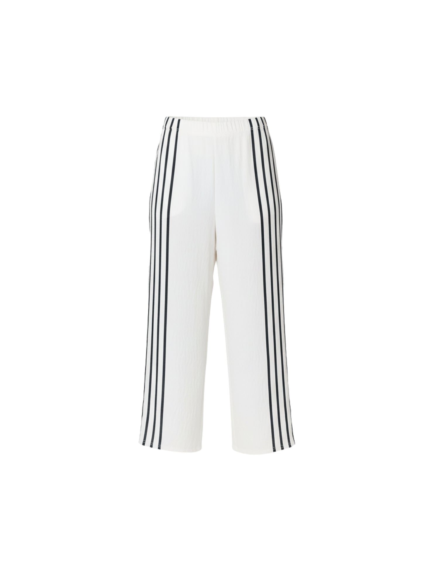 Clarity Sevilla Stripe Print Pant - White/Black in White/Black