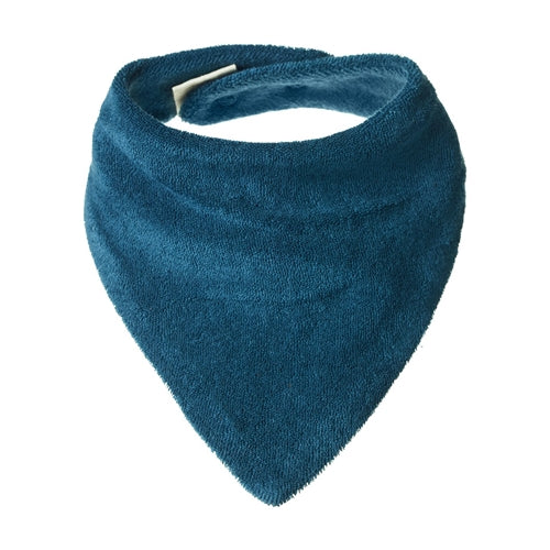 Nature Baby - Triangle Bib Terry - Teal (NBW25)