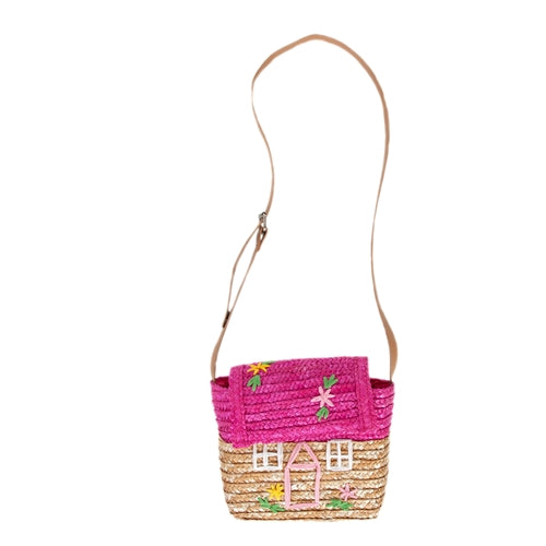 Acorn - La Maison Bag Natural and Pink