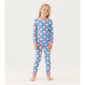 Hatley - Checked Daisy Cotton Pajama Set