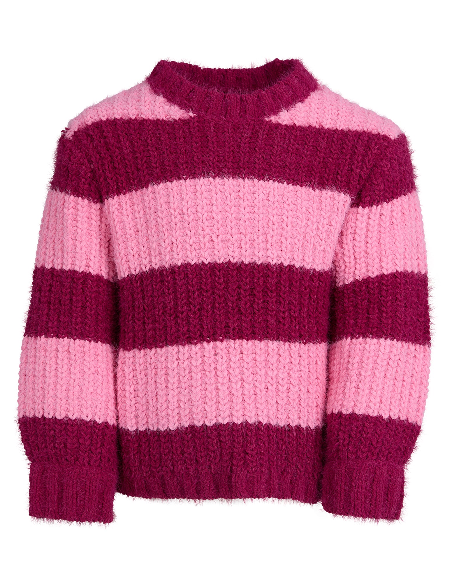 Eve Girl Daria Knit Jumper (Size 3-7) in CRANBERRY