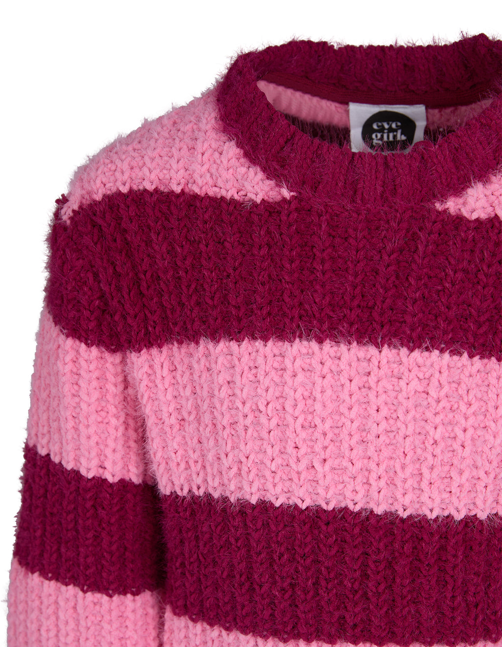 Eve Girl Daria Knit Jumper (Size 3-7) in CRANBERRY