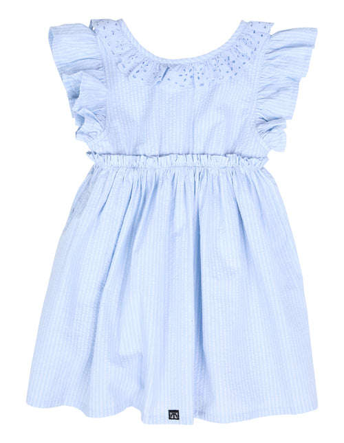 Animal Crackers Daydream Dress in BLUE