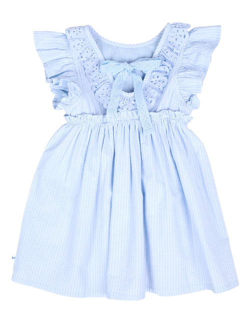 Animal Crackers Daydream Dress in BLUE
