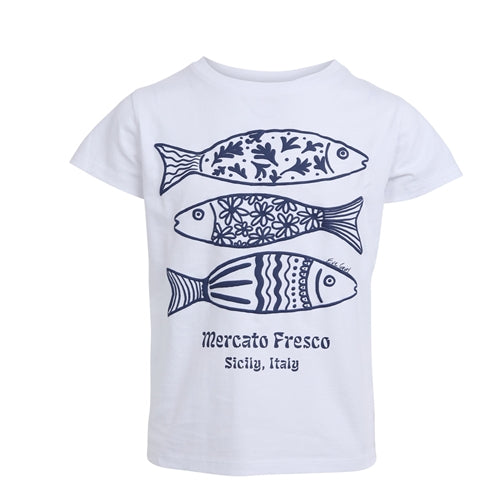 Eve Girl - Sardines Frill Tee (8-16)