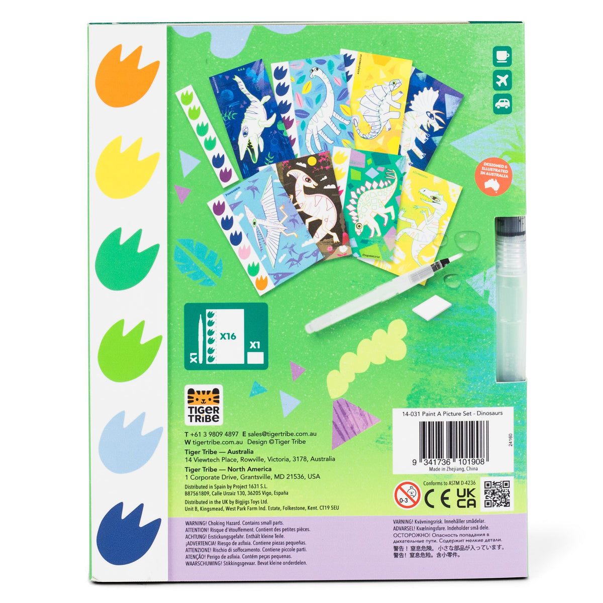 Tiger Tribe Paint a Picture Set - Dinosaurs in Single