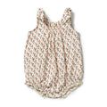 Wilson and Frenchy Little Blossom Organic Crinkle Tie Playsuit in Little Blossom