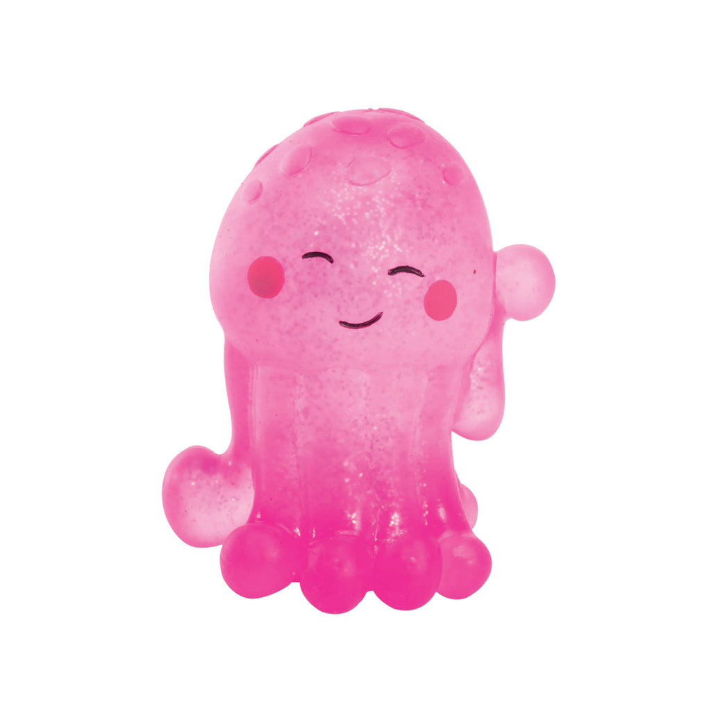 Discovery Zone Squish Squash Octopus Cdu 16pcs/4 Assorted in Single