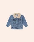 Huxbaby Dreamy Denim Jacket in DENIM BLUE