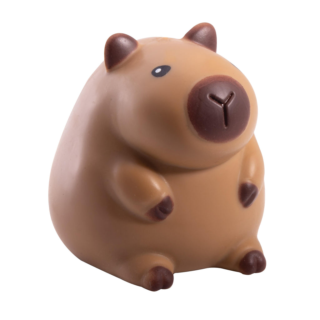 Discovery Zone Squishy Capybara Cdu 12pcs Brown in Single